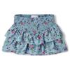 The Children's Place,Girls,Pull On Everyday Skorts,Blue Floral Smocked,X-Large view 1