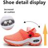 Losjccie 2024 New Air Cushion Orthopedic Slip on Shoes Air Cushion Slip-on Diabetic Walking Shoes for Women Wide Width (White, Adult, Women, 7, Numeric Range, US Footwear Size System, 7.5, Wide) view 4