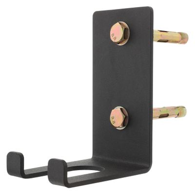 GOOHOCHY Pole Rack Gym Barbell Rod Hanger Dumbbell Rod Rack Sturdy Steel Storage Wall Mount Fitness Accessory