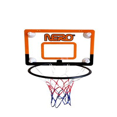 The Incredible B-Ball Hoop for Play Indoors. Durable Indoor Hoop with 3 Safe Options to Install! Hooks, Adhesives Or Suctions. for Your Door, Or Anywhere On The Wall. Easy to Assemble. 14.2"X20.5"