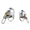 GANAZONO 1piece Bike Cycling Retro Bell Loud Sound Handlebar Bell for Mountain and Road Bikes Easy to Install Silver Bicycle Horn for Handlebar Types view 1