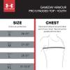 Under Armour Gameday Pro 5-Pad Top, Youth Padded Compression Shirt Football view 4