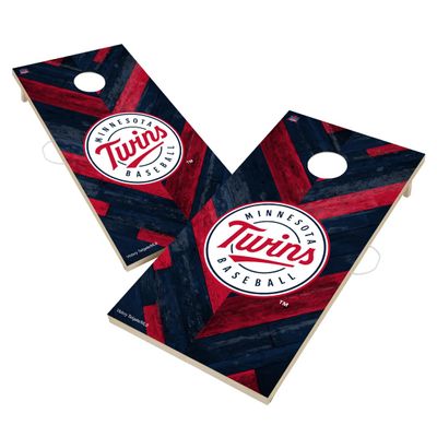 Minnesota Pro Corn Hole Boards, 2x4 Regulation Corn Hole Board Set, Officially Licensed Cornhole Boards, Comes with (2) Boards, (8) Bags & LED Hole Lights