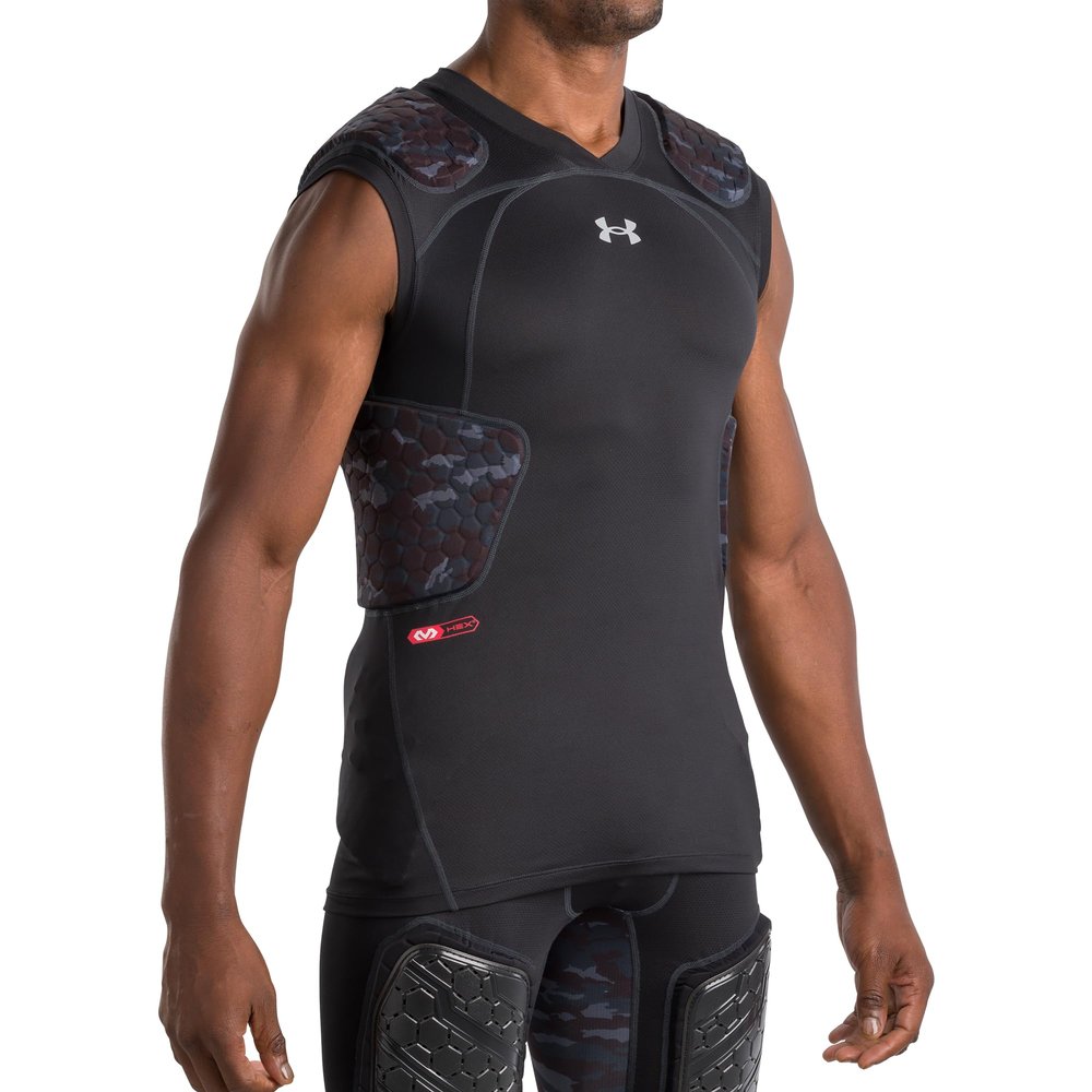 Under Armour Gameday Pro 5-Pad Top, Compression Shirt Men Football