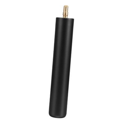 Milisten Pool Cue Extender Professional Cue Stick Cue Prolong Stick Lengthen Stick Billiard Cue Extender Replacement Pool Cue Extension Rod Cue Shaft Extender Billiards Aluminum Alloy, Black