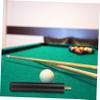 Milisten Pool Cue Extender Professional Cue Stick Cue Prolong Stick Lengthen Stick Billiard Cue Extender Replacement Pool Cue Extension Rod Cue Shaft Extender Billiards Aluminum Alloy, Black view 4