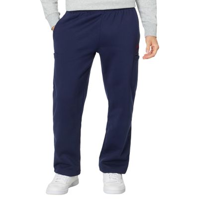 U.S. Polo ASSN. Mens USPA Cargo Fleece Pant Classic Navy Large