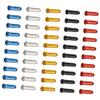 GOOHOCHY 100pcs Brake Cable End Caps Bicycle Brake Protection Accessories Resistant Easy to Replace view 1