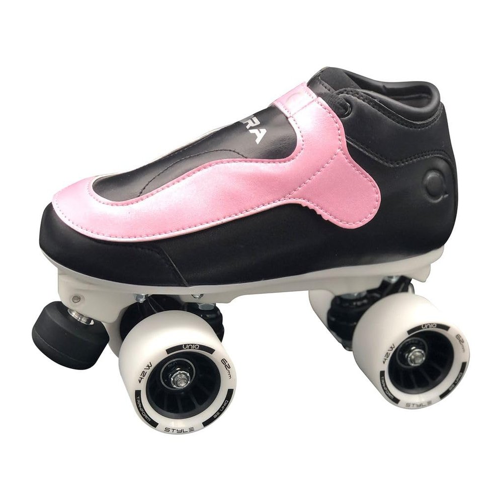 Uniq Era Quad Speed Jam Roller Skates - Black Pink Size 14