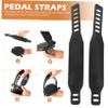 WHAMVOX Adjustable Bike Pedal Straps Plastic Bike Toe Straps Fixing Band for and view 2