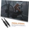 WHAMVOX Adjustable Bike Pedal Straps Plastic Bike Toe Straps Fixing Band for and view 3