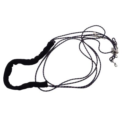 Sonew Horse Lunging Training Aid, Lunge Equipment for Horse Training, Adjustable Horse Driving Equipment for Practicing and Riding (Black)