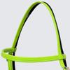 HILASON Western Horse Biothane Leather Headstall Breast Collar Rein Lime Green | Split Reins Tack Set view 4