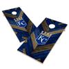 Kansas Pro Corn Hole Boards, 2x4 Regulation Corn Hole Board Set, Officially Licensed Cornhole Boards, Comes with (2) Boards, (8) Bags, (1) Carry Case & LED Hole Lights view 1