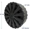 Eagle Wheel 24" Premium Heavy-Duty Dock Wheel, 2,000 lb Capacity Load, 1.98 in. Axle Diameter, 24 in Plastic Dock wheel (Two Wheels) view 2