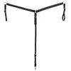 HILASON Western Horse Biothane Leather Breast Collar Black | Tack