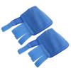 1 Pair Horse Sports Boots, Blue Horse Leg Protectors Kit with 3 Size Optional Breathable Horse Leg Boots for Riding and Practicing (M B Cup) view 3