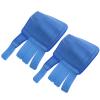 1 Pair Horse Sports Boots, Blue Horse Leg Protectors Kit with 3 Size Optional Breathable Horse Leg Boots for Riding and Practicing (M B Cup) view 4