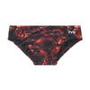 TYR Boys' Durafast Elite Racer Brief Swimsuit, Red/Energia, 22 view 1