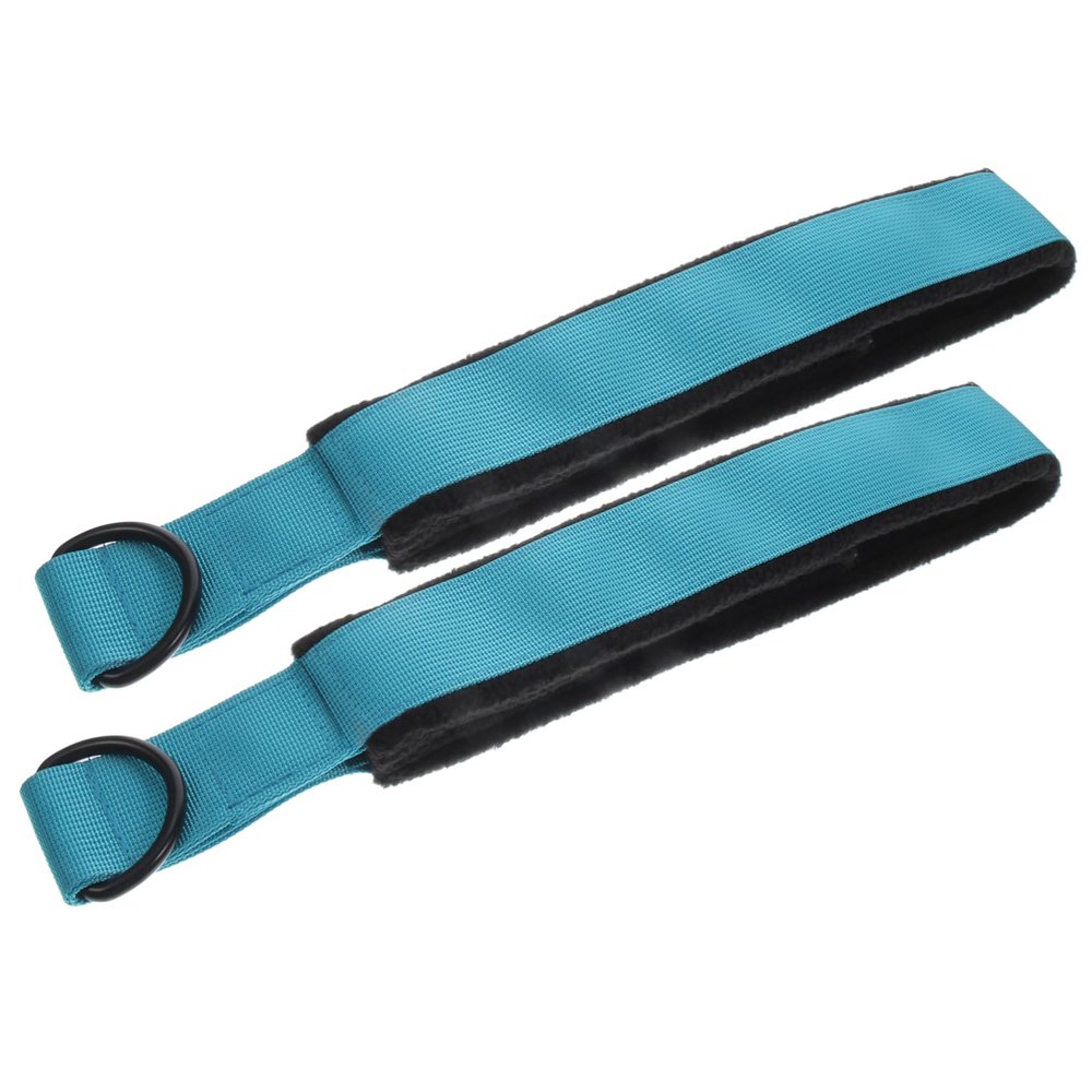 Elastic Yoga Stretch Straps 2pcs for Home Fitness and Workouts