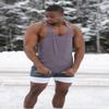 Jed North Pro Bodybuilding Workout Stringer Gym Tank Top Singlet Racerback,PremiumDarkGray,Medium view 3