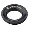 Wolf Tooth Centerlock Rotor Lockring Raw Silver view 3