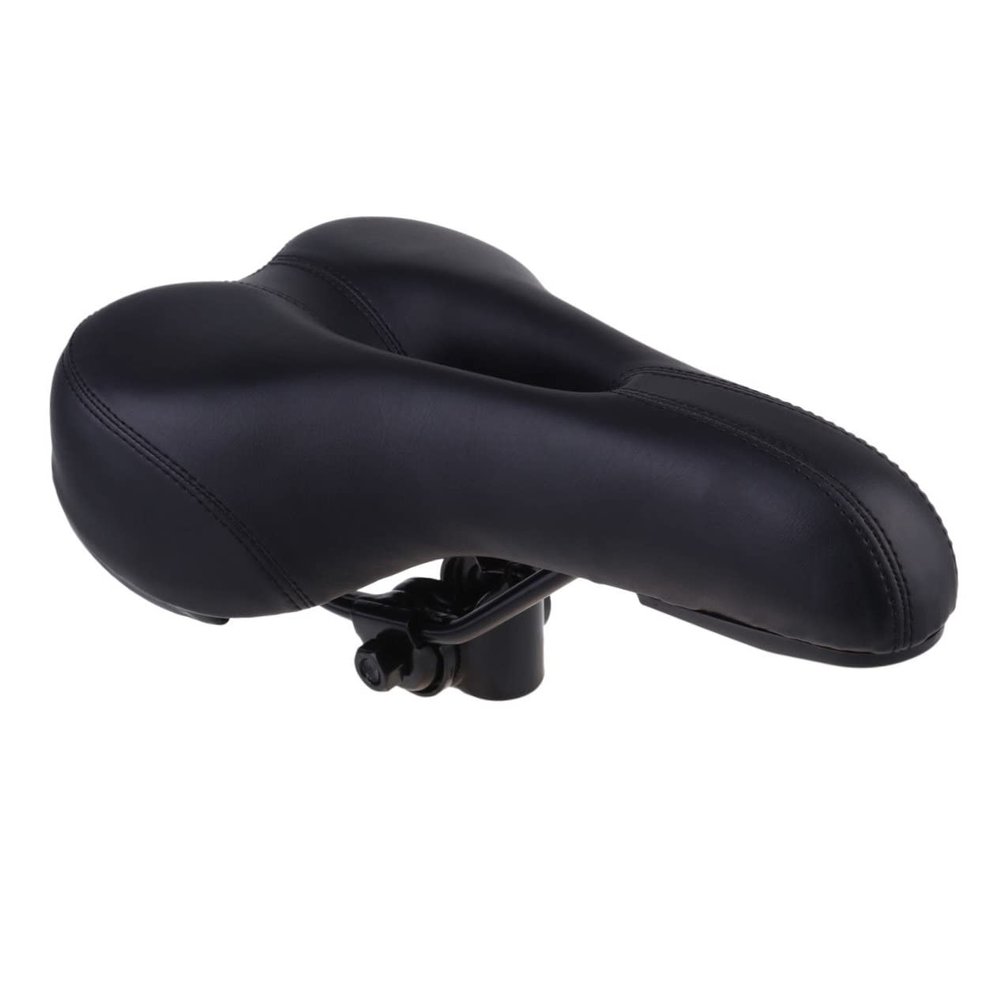 Milisten 1pc Bicycle Seat Child Seat for Bike Road Bike Saddle Road Bike Pad Thickened Saddle for Mountain Bike Bicycle for Bike Seat for Breathable Bike Seat Cushion, 25.5X15X11CM, Black