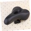 Milisten 1pc Bicycle Seat Child Seat for Bike Road Bike Saddle Road Bike Pad Thickened Saddle for Mountain Bike Bicycle for Bike Seat for Breathable Bike Seat Cushion, 25.5X15X11CM, Black view 4