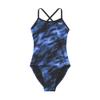 TYR Girls' Trinityfit Durafast Elite One Piece Swimsuit, Blue/Soren, 22 view 1