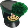 Generic French Shako Helmet Roll Play Helmet Napoleon Grenadier helmet By indo international, 30 cm, Green view 3