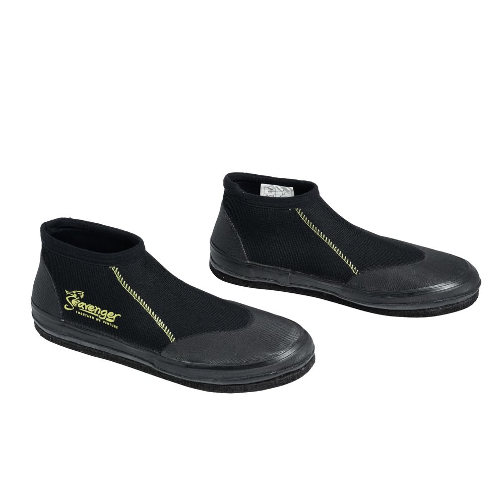 Seavenger Asteria 3mm Felt Sole Neoprene Low Top Water Bootie (Neon Yellow, Size 13)