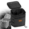 NineFit Basics Picnic Storage Bag, Camping Tote Bag, Camping Storage Bag, Gas Tank Storage Bag for Backpacking, Black view 4