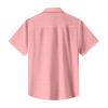 Hawaiian Shirt for Men V Neck Short Sleeve Aloha Shirts Stretch Button Down Tops Summer Beach Blouses with Pocket view 4