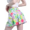 Qpfkw Retro 80s 90s Graphics Women's Tennis Skirt High Waisted Golf Pleated Skirts for Running Pickleball Workout X-Large view 2