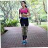 COOLHIYA 2pcs Honeycomb Compression Leg Sleeve Breathable Support Brace for Basketball Football Running Lightweight Anti-slip Calf Protection Light Grey Camouflage Long Pads-xl view 4