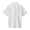 Hawaiian Shirt for Men Button Down Short Sleeve Blouse Stretch V Neck Blouses Summer Beach Aloha Shirts with Pocket view 4