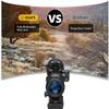 CVLIFE 3-9x40 Optics R4 Reticle Crosshair Scope with 20mm Scope Mounts, Mil-Dot, Black view 4