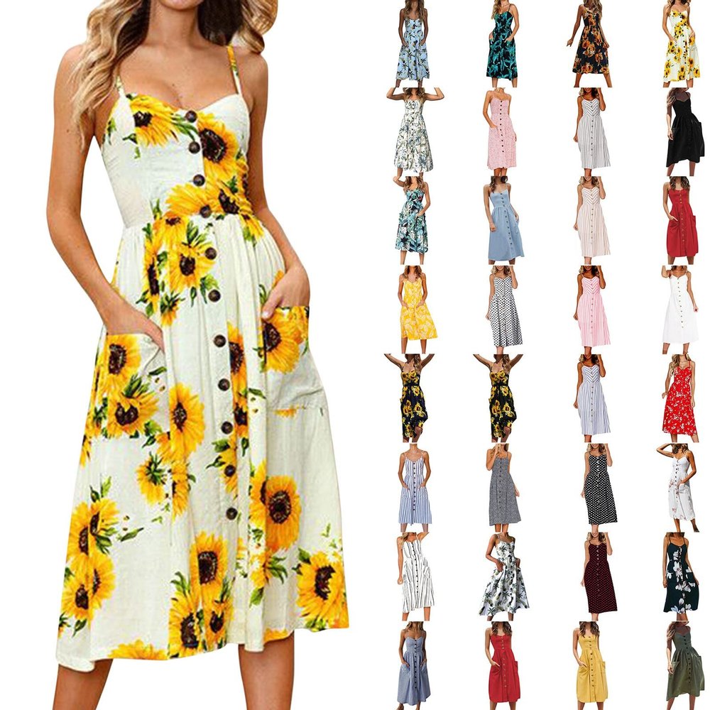 Day Today 2024 Beach Dresses for Women Trendy 2024 Boho Vacation Dress for Women Elegant Summer Casual Pants for Women 2024 Retro V-Neck Loose Casual Dress Deals of The Day Lightning Beige