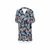 Custom Womens Swimsuit Cover Up Beach Bikini Swimwear V Neck Chiffon Coverups Personalized Face Bathing Suit Dress Shirt Cover Ups Beachwear Floral 01 view 3