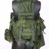 Cilbmua Replica Russia Tactical Vest,Molle Outdoor Vest with Detachable Pouches,EMR Green Camo Hunting Vest view 4