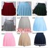 NineFit Basics Women's Fashion Summer High Waist Pleated Skirt Plaid Skirt, X-Small view 2