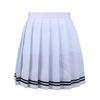 Women's Fashion Summer High Waist Pleated Skirt Plaid Skirt view 1