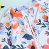 Hnyenmcko Infant Baby Boy Girls Rash Guard Swimsuit Short Sleeve Zipper Bathing Suit Toddler One Piece Swimwear Sunsuit (Floral-White, 6-12 Months) view 4