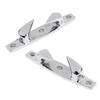 2 Pieces Heavy Duty 316 Stainless Steel Boat Cleat Chock Mooring Cleat 119mm 4.69' Corrosion Resistance, Tough view 3