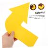 Anneome 4pcs Pe Material Corner Arrow Landmark Mat Tennis Court Markers Training Aids for Sports view 4