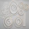 PerfectPlay 125-Piece White Silicone Rubber Ring Set (White Flipper/White Stern Posts) view 1