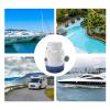 12V and 24V Bilge Pump, 3700 GPH Boat Marine Plumbing Electric Bilge Pump, Marine Electric Rule Bilge Pump, Efficient Low Noise Overheat Prevention (24V) view 2