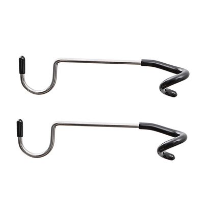 GANAZONO 2pcs Stainless Steel Hooks for Camping Lights Tent Lamp Hangers Outdoor Gadget
