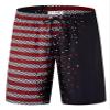 APTRO Men's Swim Trunks 9" Quick Dry Bathing Suit Big & Tall Beach Swimsuits #360 Contrast Flag 5X view 1