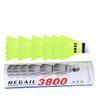 VANZACK Badminton Shuttlecocks Set 6 Nylon Birdies Outdoor Badminton Equipment Durable Elastic Ideal for School Sports view 2